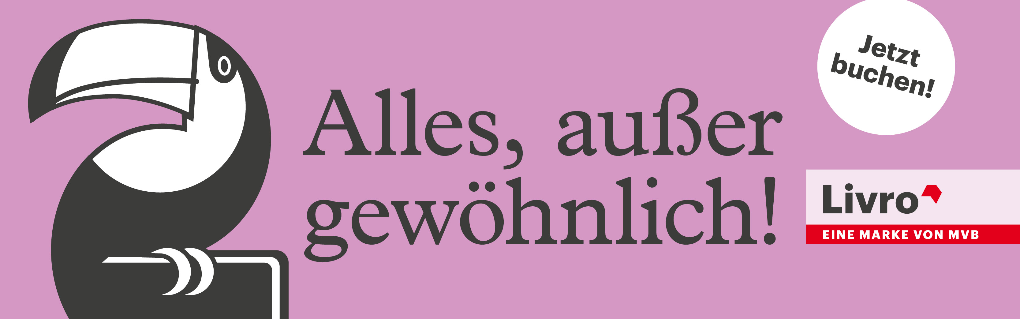 Jetzt Präsenz bei der Gemeinschaftsausstellung für Klein- und Selbstverlage Livro auf der Frankfurter Buchmesse sichern.